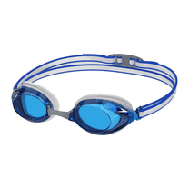 Speedo Junior Vanquisher 3.0 Swimming Slide & Lock Nose Bridge Goggle Blue/White