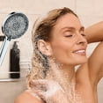 thumbnail image 1 of HOARBOEG Shower - High-Pressure Handheld Showerhead - Hard Water High Pressure 5 Spray Modes Handheld Shower For The Elderly Children, 1 of 9