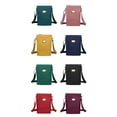 thumbnail image 3 of NOKIO Fashionable Crossbody Purses For Women, Ladies One-Shoulder Mini Backpack Women's Solid Color Light And Simple New Nylon One Shoulder Messenger Bag Mobile Phone Change Cloth Bag, 3 of 4