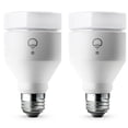 thumbnail image 1 of LIFX A19 E26 11W WiFi Smart Dimmable Color & Night Vision LED Light Bulb (Pair), 1 of 11