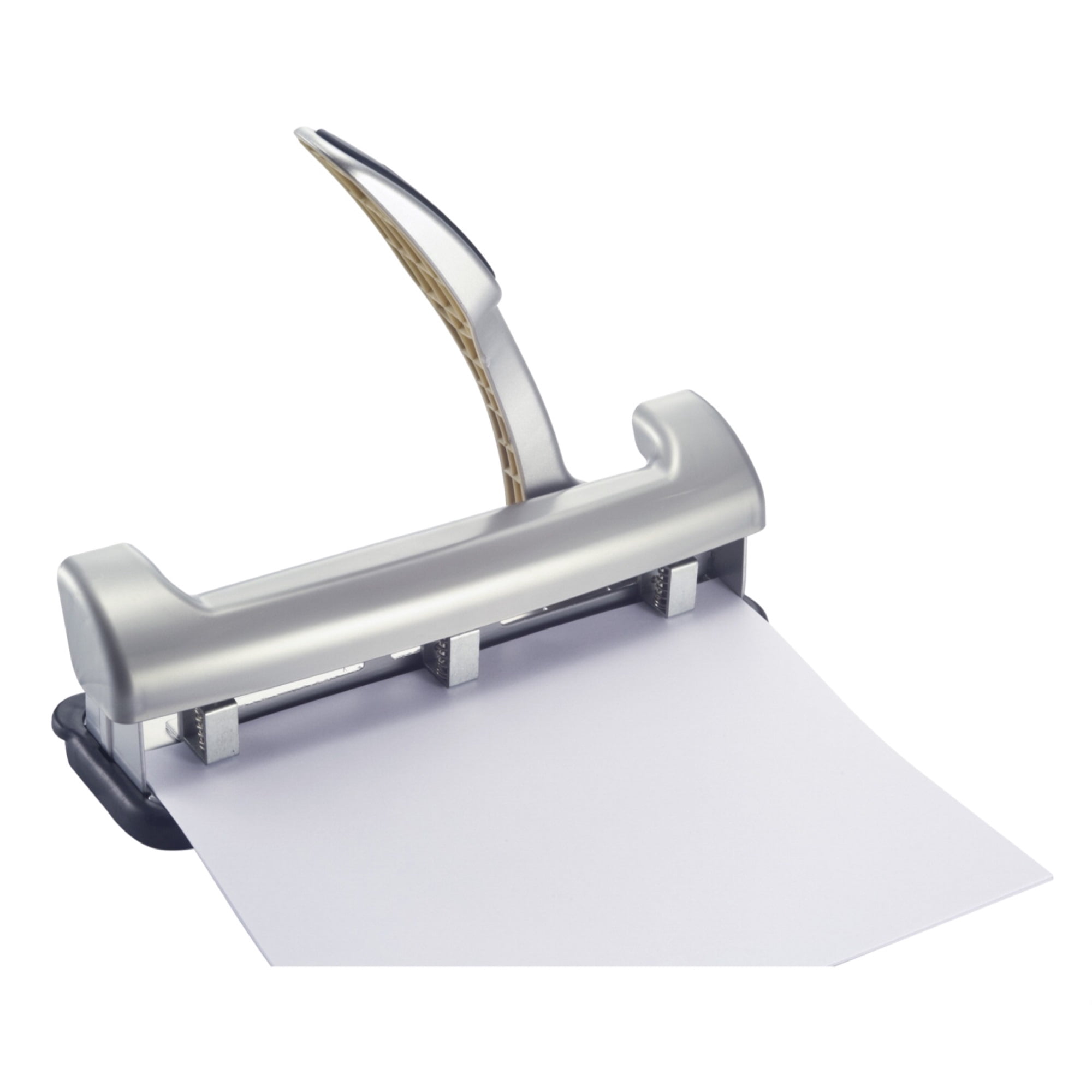 Officemate EZ Lever 2-3 Hole Adjustable Punch w/Lever Handle, 25 Sheet Capacity (90052)