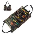 thumbnail image 4 of Estuche enrollable Zulema Bolsa enrollable para llaves Tela Oxford Verde camuflaje, 4 of 8
