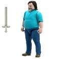 thumbnail image 4 of Mattel Minecraft Large-Scale Action Figure, 12-inch Posable Steve Toy Collectible Inspired by A Minecraft Movie, 4 of 6