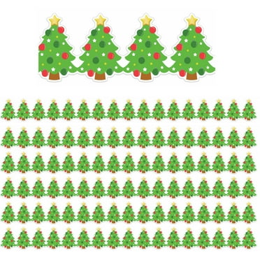 Eureka Christmas Tree Extra Wide Deco Trim, 37 Feet Per Pack, 6 Packs