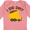 thumbnail image 4 of Inktastic I Dig Dirt Boys or Girls Long Sleeve Baby Bodysuit, 4 of 5