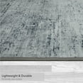 thumbnail image 5 of Washable Skid-Resistant Area Rug Geometric Blue 5' x 7', 5 of 9
