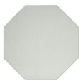thumbnail image 1 of Furnish My Place Abstract Contemporary Striped Pattern Modern Plush Two Tone High Low Pattern Rug Carpet| Pet & Kids Friendly| Events Wedding | Made in USA - Iconic Ivory Cream, 6' Octagon Area Rug, 1 of 10