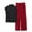 Red, variant on Chbgutlmr Pajamas for Women Set 2 Piece Round Neck Short Sleeve Tshirts Drawstring Elastic Waisted Pants Outfits