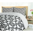 thumbnail image 5 of Ambesonne Orient Duvet Cover Sets, Middle Eastern Effect, 2-Queen, Charcoal Grey White, 5 of 7