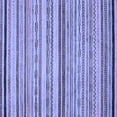 thumbnail image 1 of Ahgly Company Indoor Square Abstract Blue Modern Area Rugs, 7' Square, 1 of 4