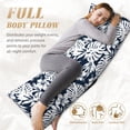 thumbnail image 7 of Honeii Hawaiian Style Print Long Body Pillowcase 20x54 in,Body Pillow Cover with Zipper,Large Body Pillowcase,Soft Bed Decorative, 7 of 7
