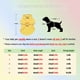 thumbnail image 2 of Paquete de 4 camisetas polo sólidas para perros, camisetas para mascotas, camisetas para cachorros, ropa, ropa, abrigos, camisetas Namotu CZCW-ZC407-3, 2 of 7