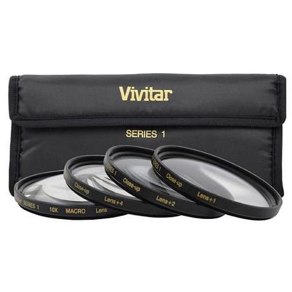 55mm Close-Up Macro Lens Set, Includes 1, 2, 4 and 10 Lenses