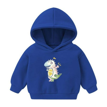 

Kids Jackets for Girls Boys Winter Kids Hoodies Boys Hoody Children Dino Cartoon Pullover Outerwear
