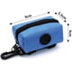 thumbnail image 5 of Dispensadores de bolsas para perros, bolsa para perros con hebilla de clip para correa, bolsa dispensadora universal para perros, recogedor de excrementos, (negro + azul), 5 of 5