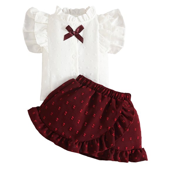 Soepste Baby Clothes Girl Baby Girl Clothes 12-18 Months Toddler Baby Girl Outfits Summer Clothes Infant Spring Short Sleeve Shirt Tops Cute Shorts Set