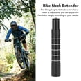thumbnail image 3 of Mountain Bike Handlebar Raiser, Aluminum Alloy Bike Fork Stem Extender For Adjustable Height, 3 of 8