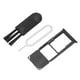 thumbnail image 3 of Bandeja de tarjeta SIM Reemplazo profesional del soporte de la bandeja de la ranura de la tarjeta SIM con pin de expulsión para Samsung Galaxy A51 A515U Negro, 3 of 14