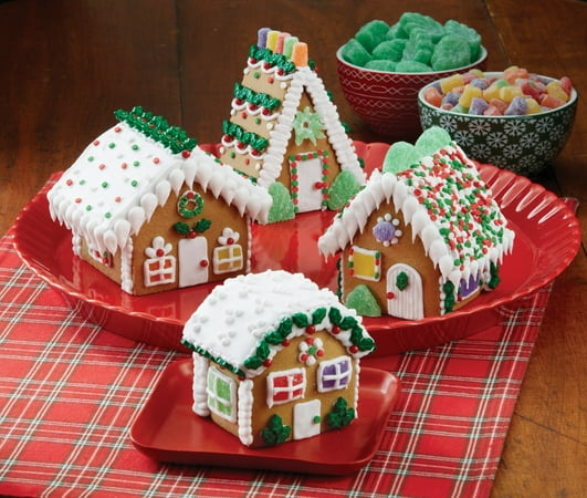 Wilton Mini Village Gingerbread House Decorating Kit Wilton Mini Village Gingerbread House Decorating Kit