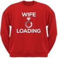 thumbnail image 1 of Wife Loading Red Crew Neck Sweatshirt, 1 of 1