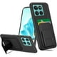thumbnail image 1 of wonima11 for Motorola Moto Edge 60 Fusion Phone Case with Folding Kickstand Wallet Card Holder Shockproof Protective Cover Case for Moto Edge 60 Fusion - Black, 1 of 1
