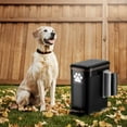 thumbnail image 6 of Dog Poop Trash Can Outside 4.5Gal/18L Large Dog Waste Trash Can with Lid Waste Container with Garbage Dispenser and Bag for Fence Backyard Counter Top Outdoor, 6 of 7