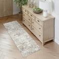 thumbnail image 3 of BERTHMEER 2'x6' Washable Runner Rugs for Hallway Kitchen Entryway Non-slip, Gold Gray, 3 of 5