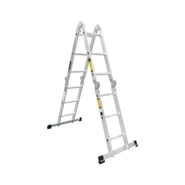 Escalera multiposición 12 peldaños, Tipo I, Truper