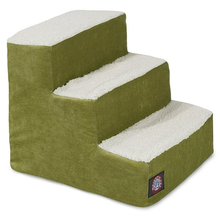 UPC: 0788995675129 | Majestic Pet Villa Pet Stairs 3 Steps Apple Machine Washable Removable Cover 18  x 16  x 15