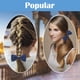 thumbnail image 3 of 12 piezas de lazos para el cabello para niñas, accesorios para el cabello para la escuela, moños y bandas elásticas para el cabello, ideal para el uniforme escolar (azul marino), 3 of 7