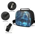 thumbnail image 3 of Undertale Sans Lunch Bag Cooler Bag Portable Meal Holder Shoulder Bag Zipper Insulated Lunch Box Tote Bag, 3 of 8