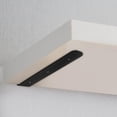 thumbnail image 1 of unbranded 2Ud Soportes Para Estantes Flotantes Con Estructura Resistente En Negro Para Hogar, 1 of 8