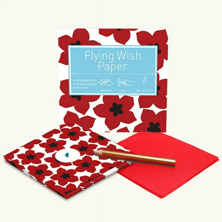 Flying Wish Paper Ruby Reds, Small 