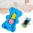 thumbnail image 3 of Esponja de baño para bebés, antideslizante, para baño de verano Azul, 3 of 7