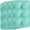 Blue Egg, variant on Trudeau Pink Easter Muffin Pan, Sturdy Structured Silicone, 9 Count Mold, 2 Pack