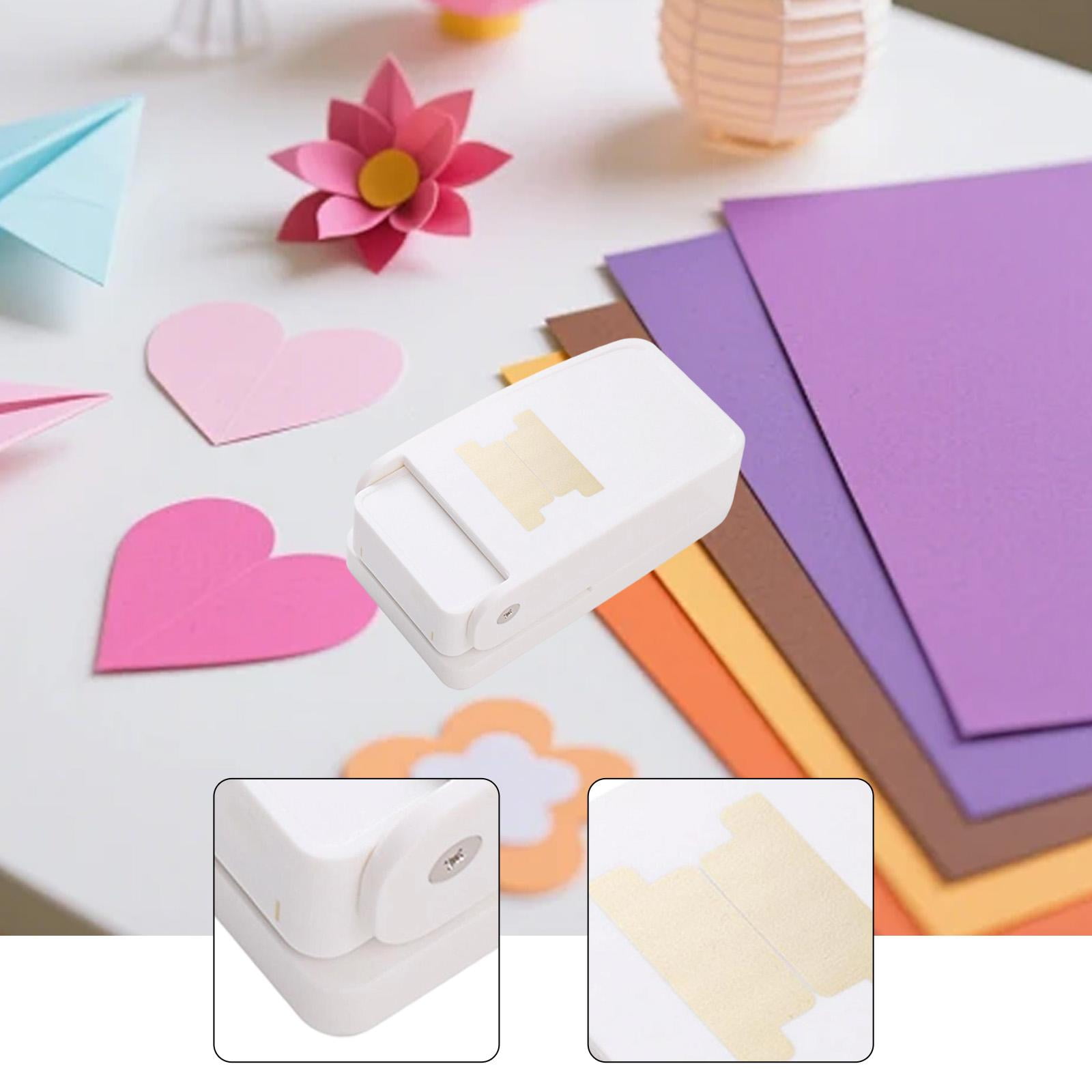 Sharprepublic Tab Shaped Punch Paper Punch Reusable DIY Scrapbooking Supplies for Scrapbooking