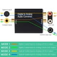 thumbnail image 3 of Coaxial/Optical to Stereo Converter Support 32-96KHz Sampling Rates for Clear Sound, 3 of 7