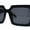 Black Tortoise Black, variant on Womens Mod Designer Square Rectangle Fashion Sunglasses Black Beige Tort Black