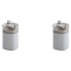 thumbnail image 1 of Advancent Dispensador de caja de palillos de dientes Soporte de palillos de dientes Cajas de almacenamiento de de comedor Gris 2Conjunto, 1 of 6