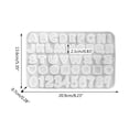 thumbnail image 5 of LICEWO Letters and Alphabet Buttons Silicone Muffin Pan Mold Alphabet and Number Mould, 5 of 7