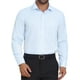 thumbnail image 1 of CAMISA DE NEGOCIO DE MANGA LARGA CON BOTONES PARA HOMBRES INSPIRAR CHIC M PATTERN M BLANCA AZUL, 1 of 5