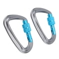 thumbnail image 3 of Mosquetón de escalada con bloqueo automático de 12KN, mosquetones ligeros para escalada en roca y montañismo en forma de D, 2 uds. YUNYI BRAND  Deportes, 3 of 8