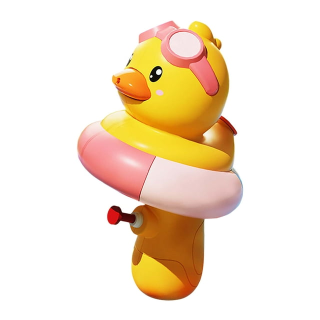 Children Mini Water Toy in Adorable Little Yellow Shape for Bath and Play