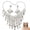 C, variant on Dance With Layered Tassel For Belly Dancing ’S Cosplay Prop For Parties Stage Performance Golden prom decorations