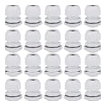 thumbnail image 1 of Unique Bargains Moule à Câble M22x1.5 7mm-12mm Trou de Fil Nylon Imperméable Joint Réglable avec Écrou Blanc 20 Pcs, 1 of 3