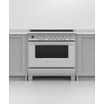 thumbnail image 2 of Fisher & Paykel OR36SCI6X1 36 inch Stainless Induction Range, 5 Zones with SmartZone & Self-Cleaning, 2 of 2