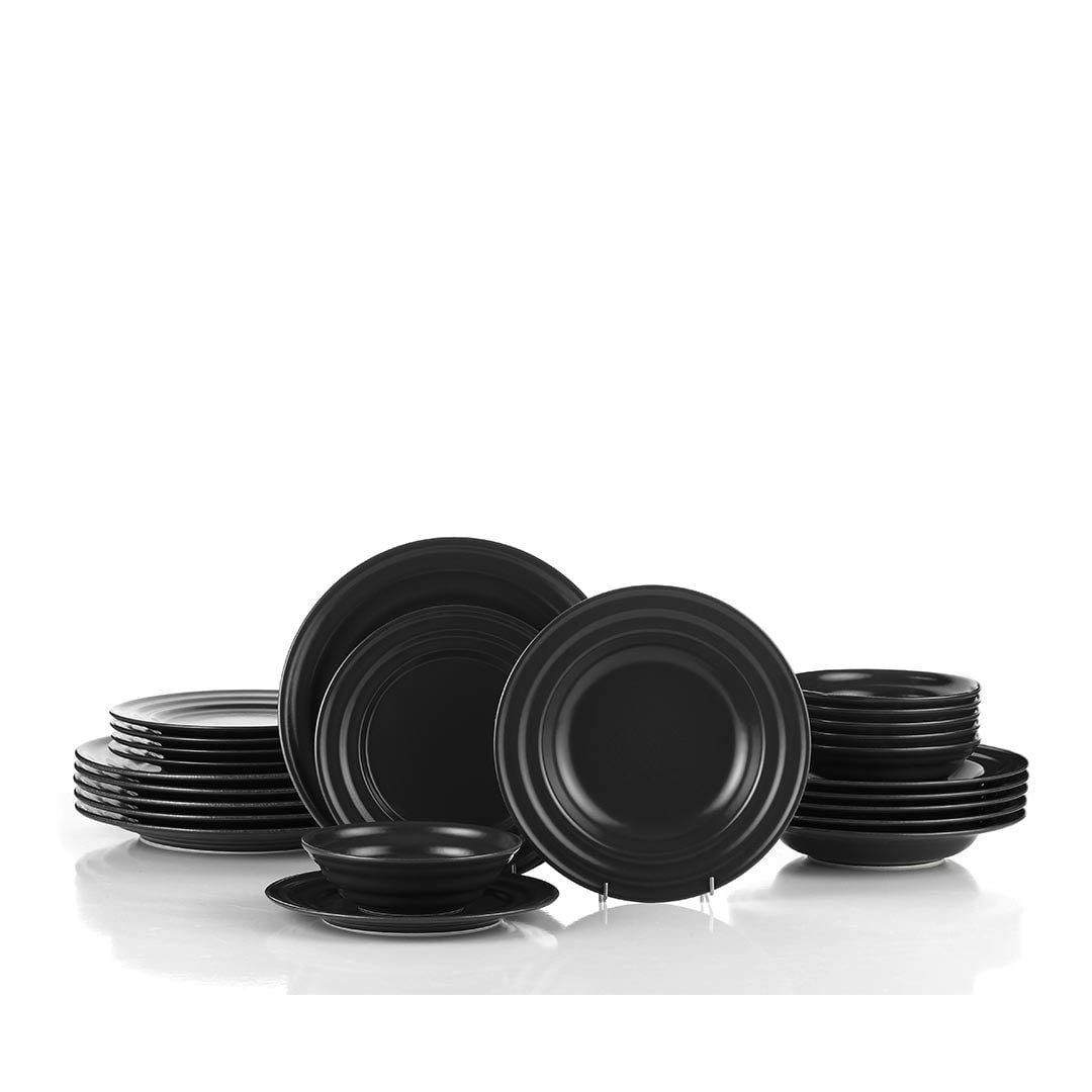 Kutahya Porselen New Tuvana Dinnerware set for 6, porcelain, 24 pieces