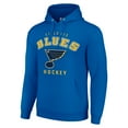thumbnail image 2 of Men's Starter Royal St. Louis Blues  Logo Pullover Hoodie, 2 of 3