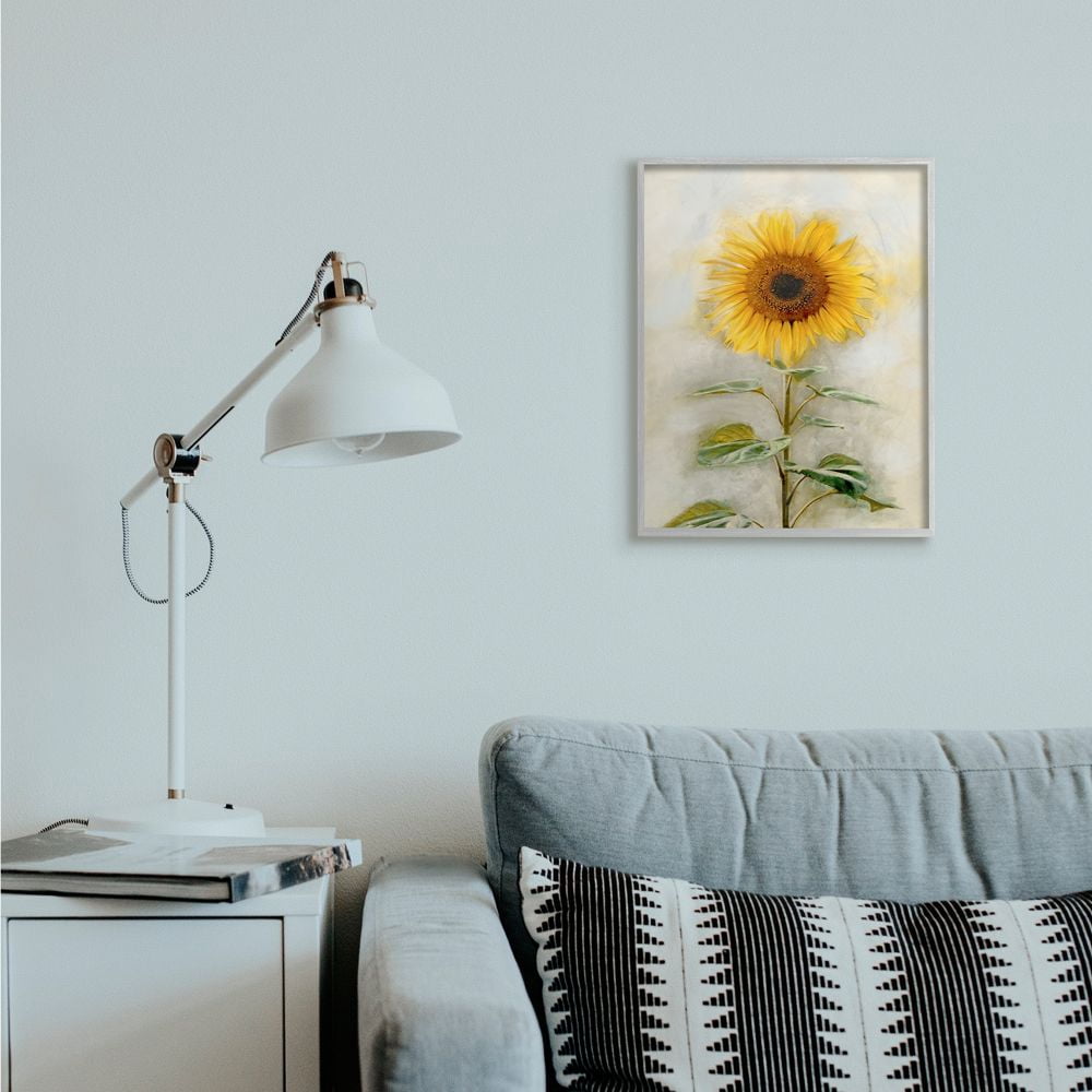 Stupell Industries Sunflower Summer Bloom with Stalk Designed by Ziwei Li
