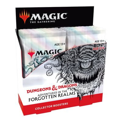 Adventures in the Forgotten Realms Collector Booster Box, Magic the Gathering, English, 12 Packs